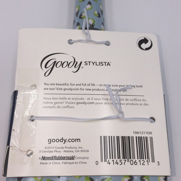 2 Goody Stylista Paddle Hair Brushes Blue & Yellow - Picture 7 of 9